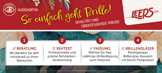 So einfach geht Brille