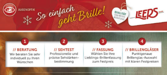 So einfach geht Brille