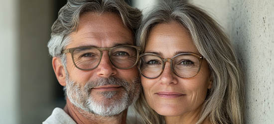 Komplette Gleitsichtbrille